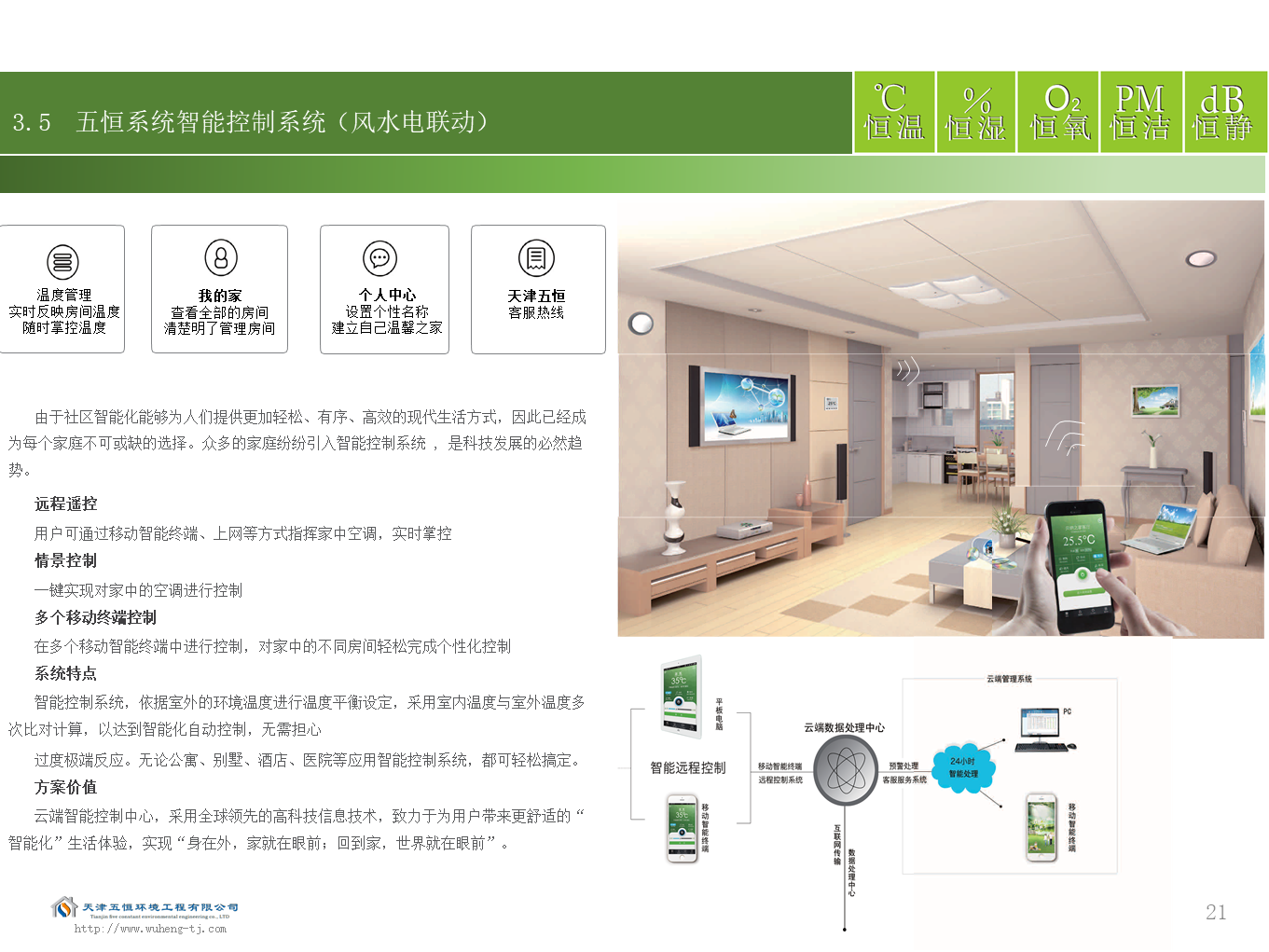 天津五恒環(huán)境控制系統(tǒng) 打造舒適健康家居，開啟遠程健康管理新篇章